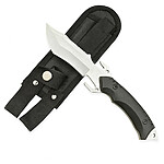 Cuțit tactic de exterior lama gri  – de înaltă duritate, ideal pentru camping, autoapărare și supraviețuire - imagine 2