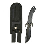 Cuțit tactic de exterior lama neagra – de înaltă duritate, ideal pentru camping, autoapărare și supraviețuire - imagine 2