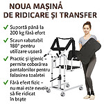 Aparat de transfer Kangyiduo – soluție multifuncțională pentru îngrijirea persoanelor cu mobilitate redusă - imagine 6