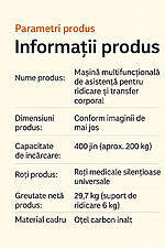 Aparat de transfer Kangyiduo – soluție multifuncțională pentru îngrijirea persoanelor cu mobilitate redusă - imagine 10