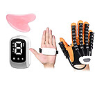 Mănușă robotică inteligentă pentru reabilitare / Antrenament personalizat marimea : XL - pentru Mana Stanga / Terapie post-AVC, hemiplegie și autoîngrijire a mâinii cu cinci degete Funcție oglindă - imagine 3